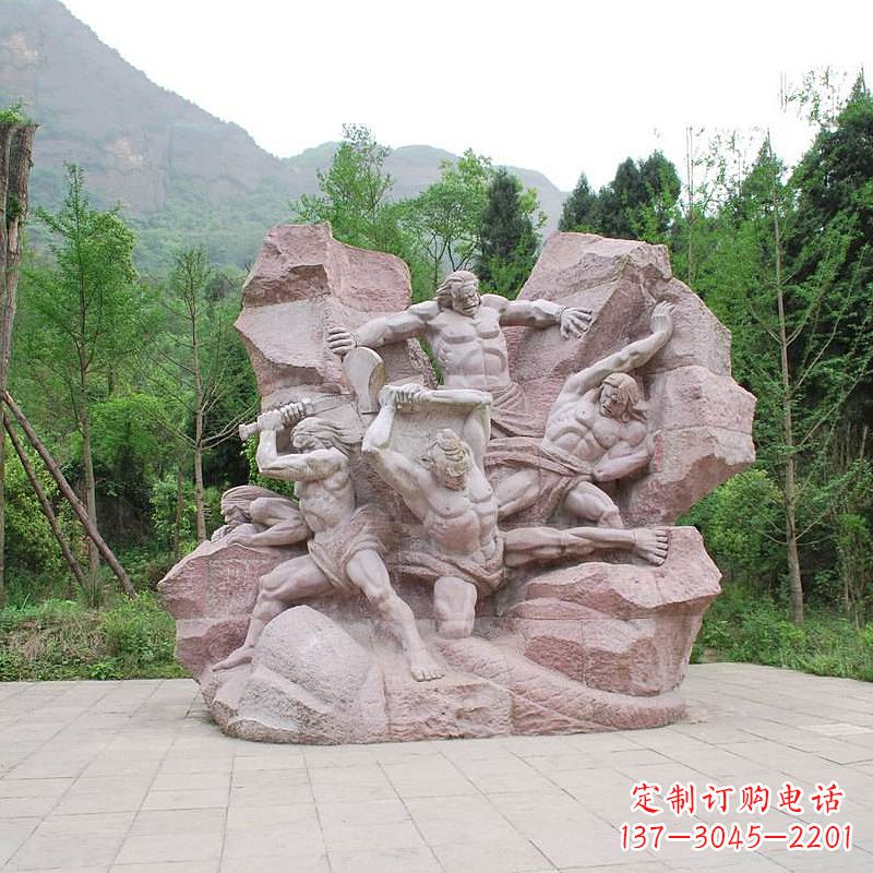 周口盘古石雕传承中华文明