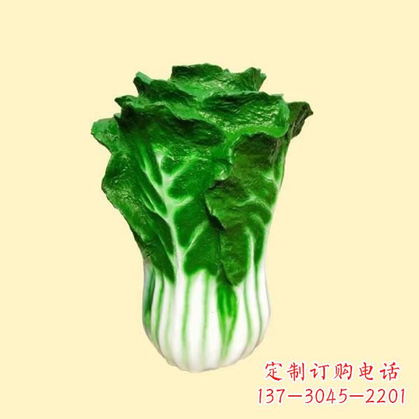 周口仿真果蔬白菜雕塑