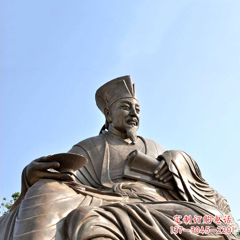 周口欧阳修铜雕塑北宋文坛领袖的艺术精品