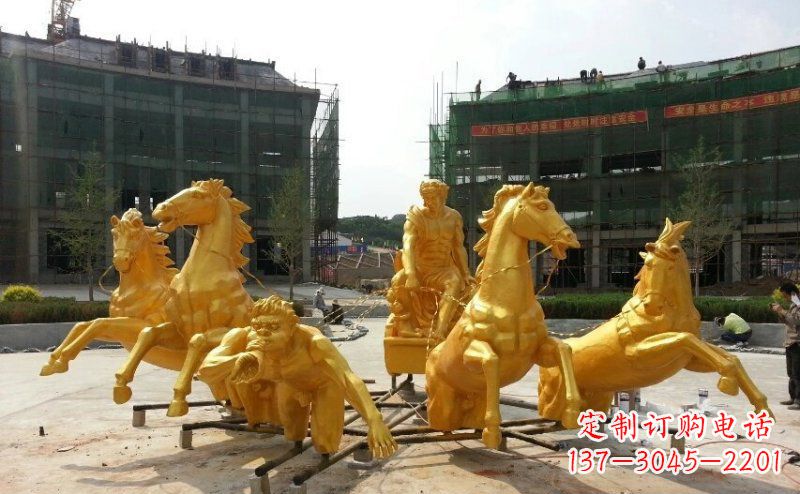 周口阿波罗玻璃钢景观雕塑