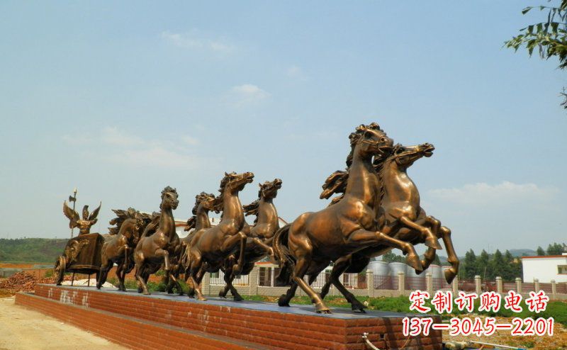周口阿波罗·战车·铜雕