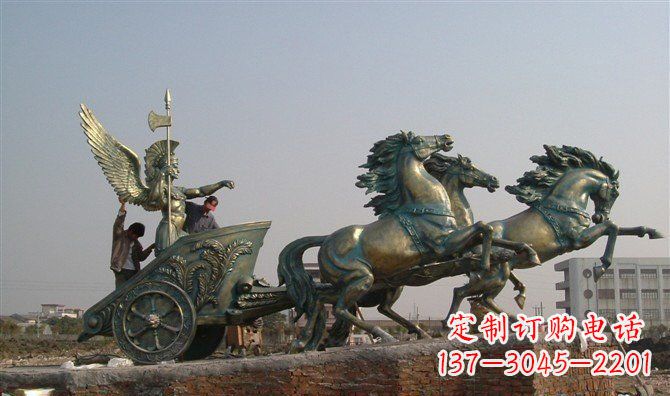 周口阿波罗艺术铜雕神话传说中的英雄形象