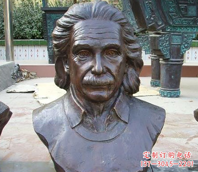 周口爱因斯坦铜像永恒的科学精神