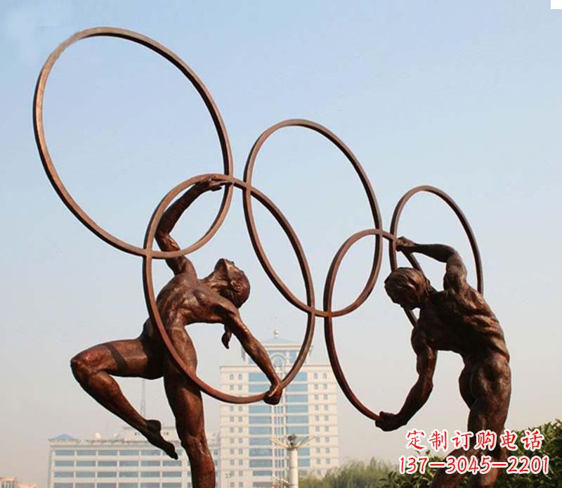 周口运动员铜雕精美礼品
