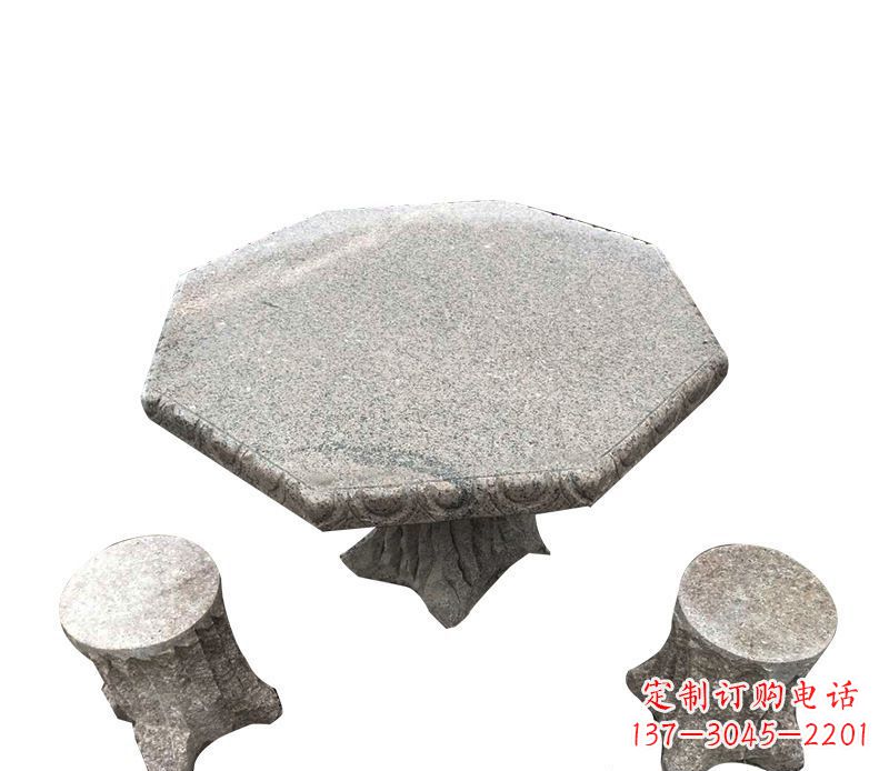 周口八角石桌凳系列