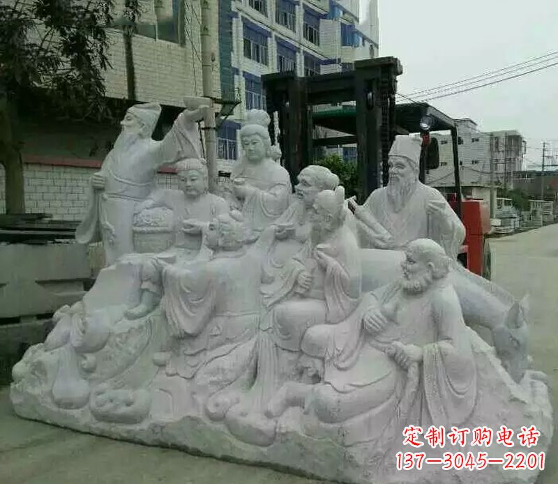 周口八仙过海石雕