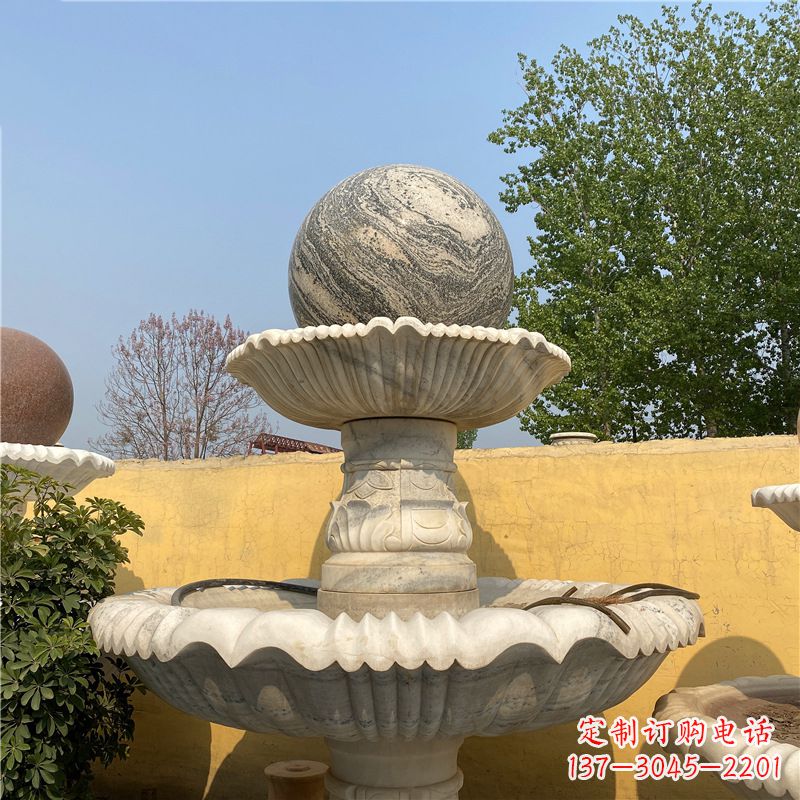 周口瀑布景观白龙石喷泉雕塑