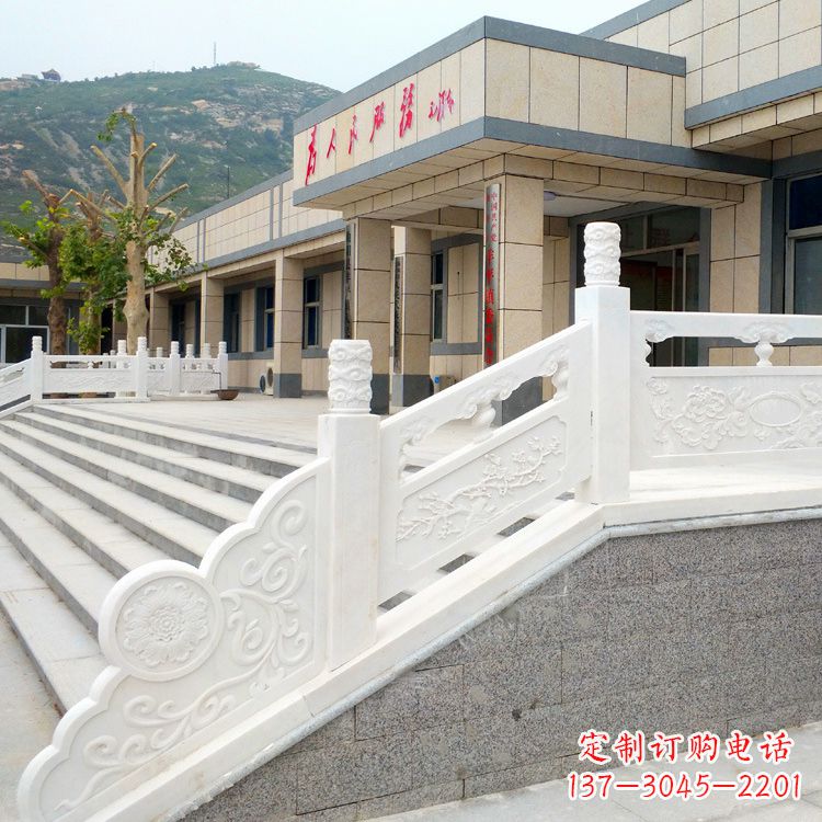 周口白石精致栏板自然优雅的家居装饰