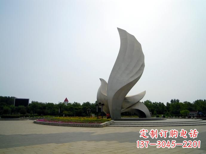 周口北戴河奥林匹克公园鸽子雕像