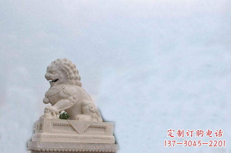 周口北京狮石雕大理石狮子雕塑