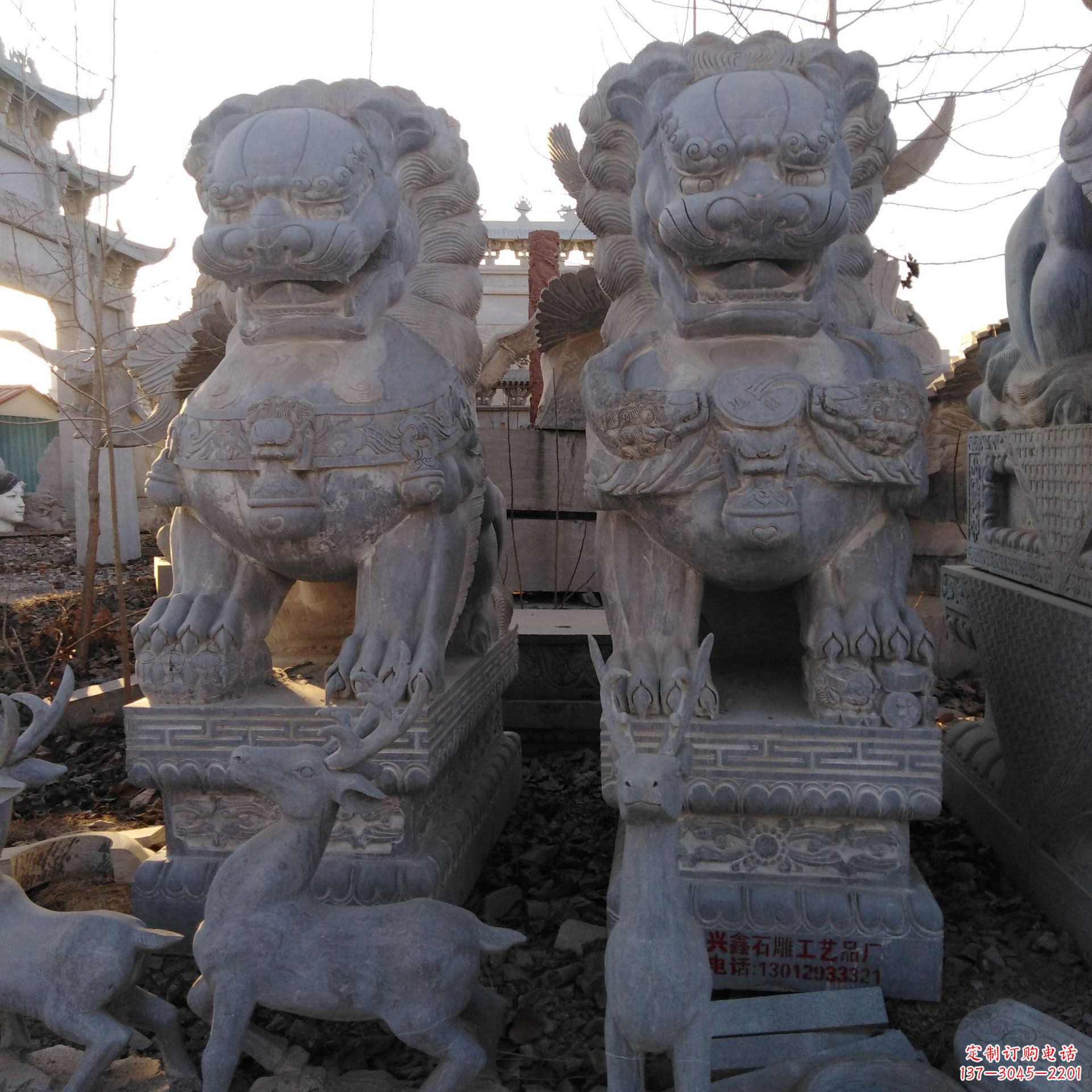 周口北京铸铜狮子雕塑厂家