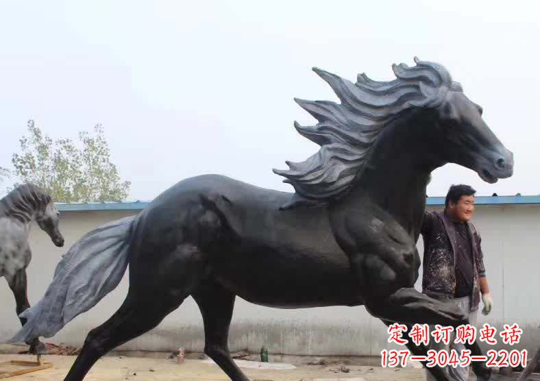 周口“马赛克”——极致精准的马雕塑