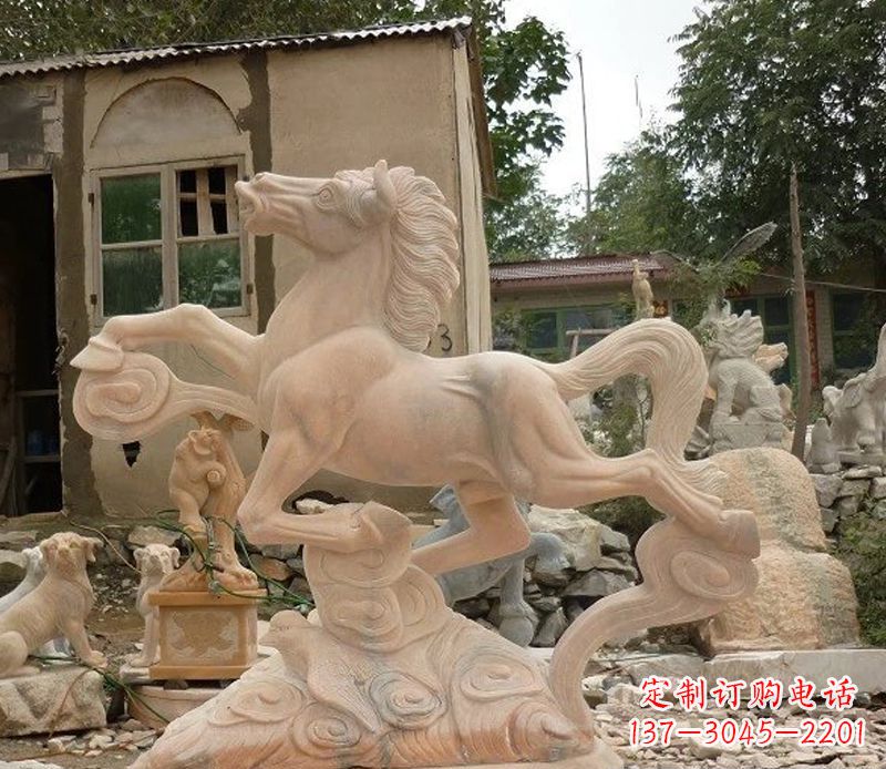 周口石雕大象