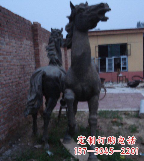 周口精美铜雕动物马
