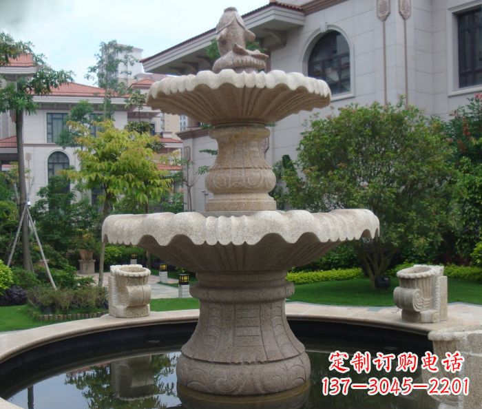 周口别墅景观欧式喷泉石雕 (3)