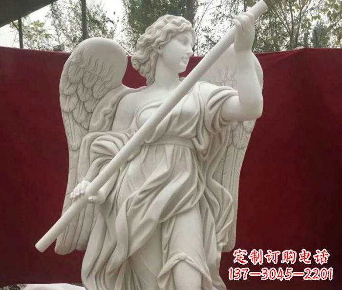 周口别墅景观天使人物石雕