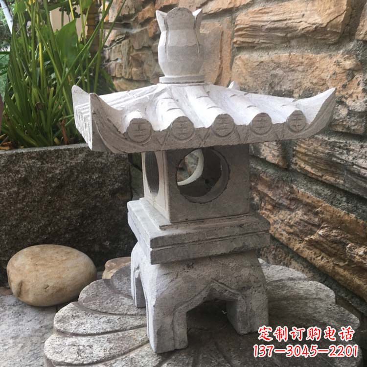 周口别墅园林石灯
