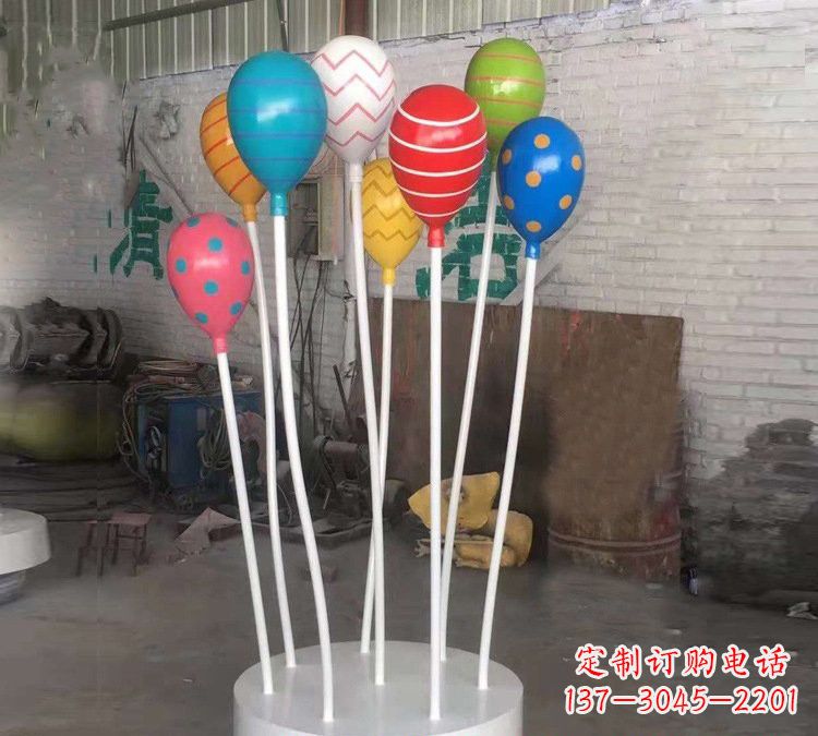 周口玻璃钢仿真彩绘气球
