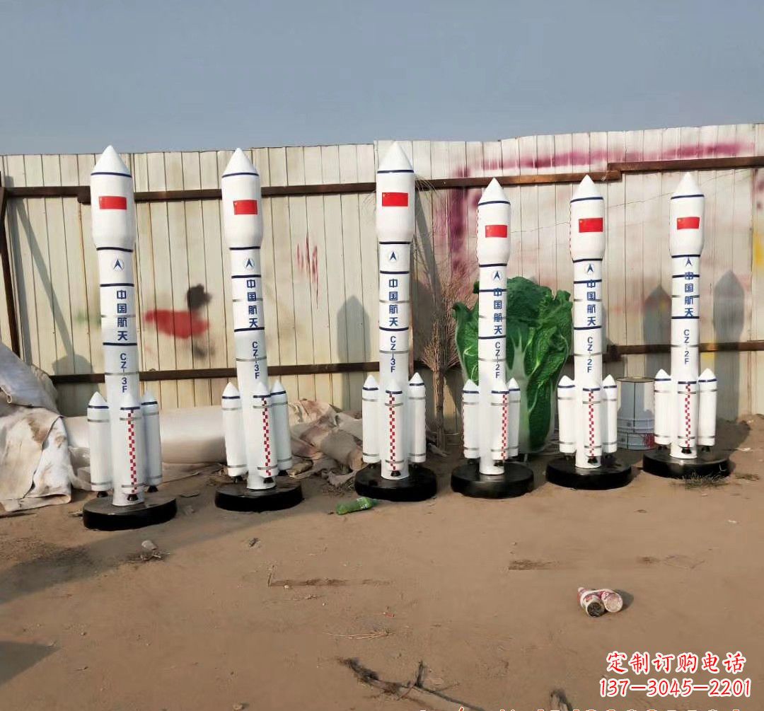 周口火箭雕塑现代景观艺术的精彩绽放