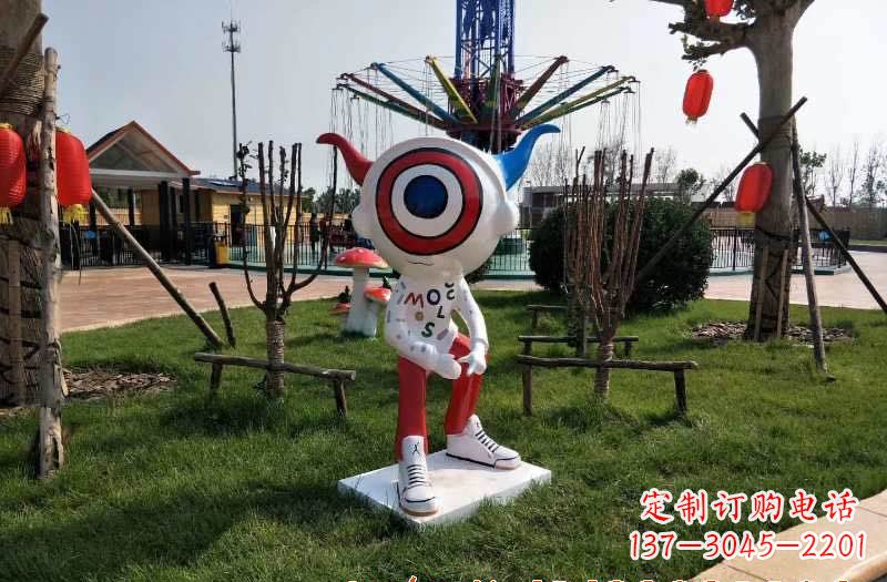周口玻璃钢卡通机器人——雕塑艺术的新灵感