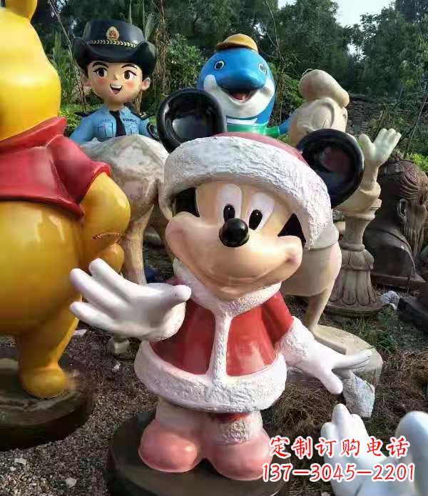 周口玻璃钢制米老鼠雕塑