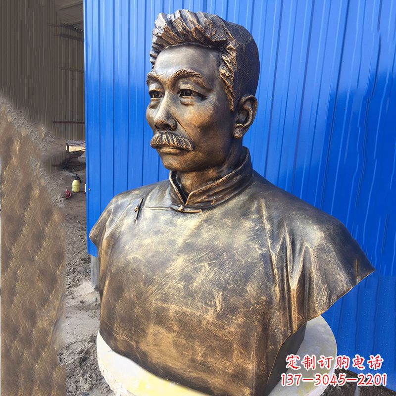 周口鲁迅雕塑传承伟大的文学遗产