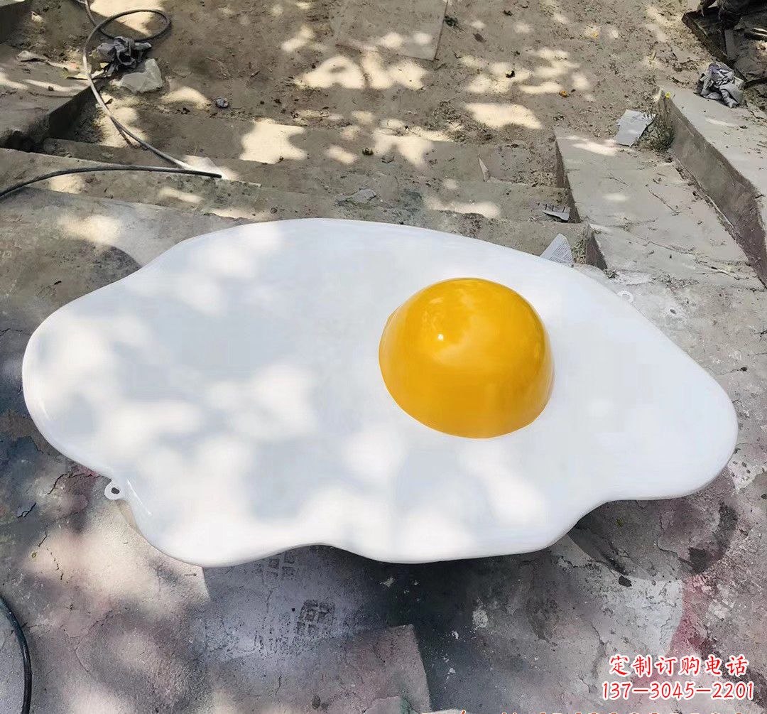 周口玻璃钢鸡蛋雕塑——精美绝伦