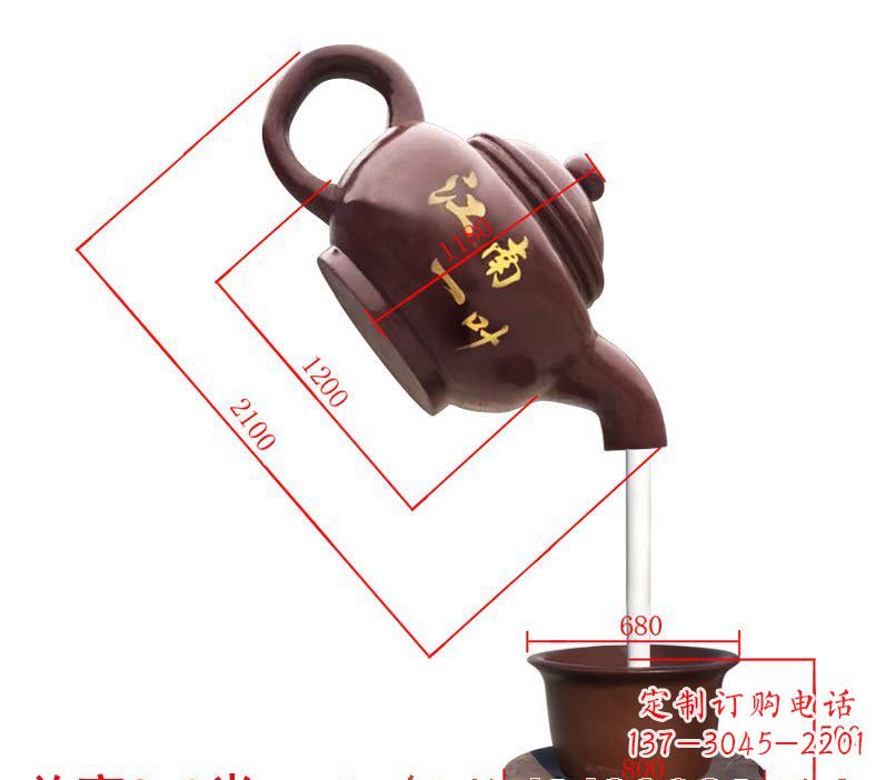 周口玻璃钢喷泉雕塑精美绝伦