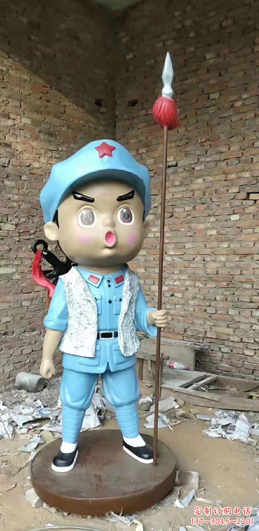 周口红军雕塑弘扬伟大革命精神