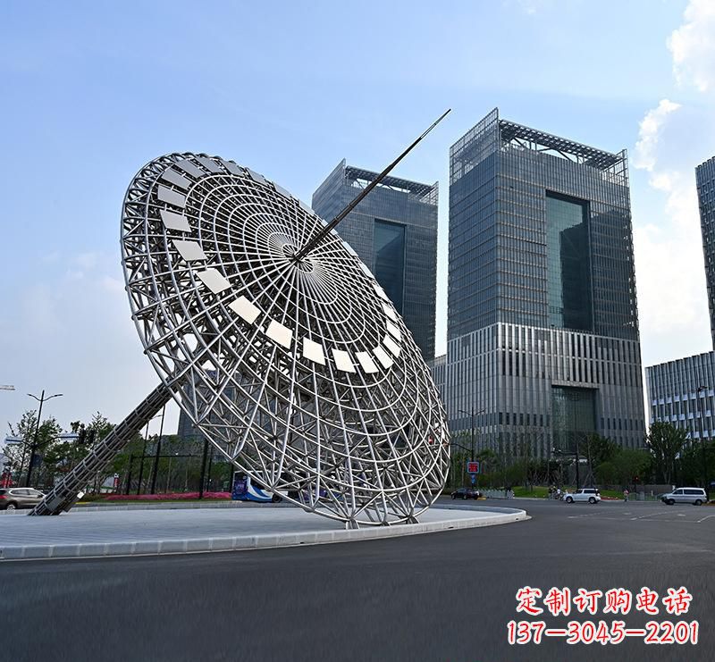 周口不锈钢城市璀璨的摩天轮雕塑