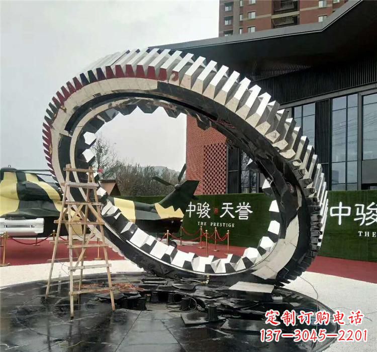 周口不锈钢齿轮雕塑