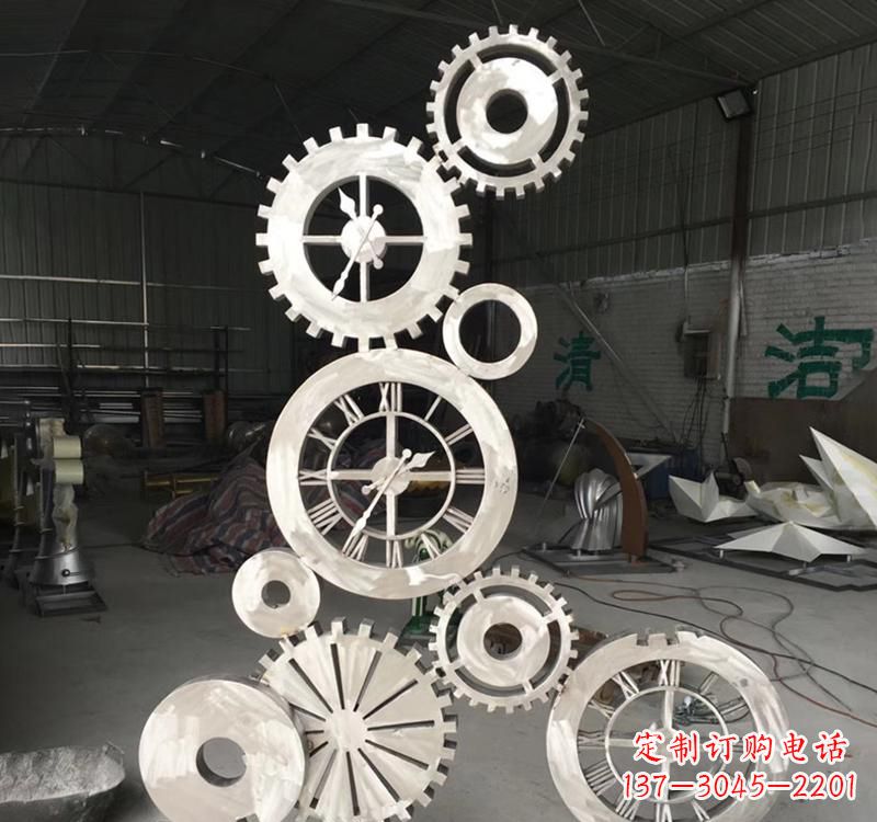 周口齿轮雕塑精致细腻的艺术品