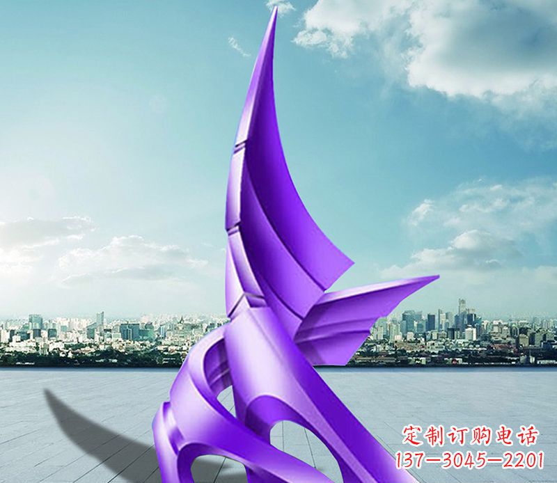 周口不锈钢船帆雕塑静谧的海洋美景