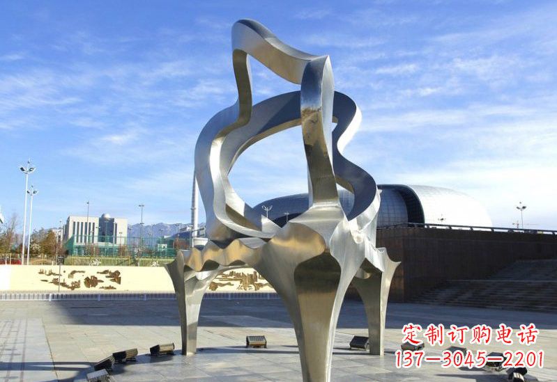 周口不锈钢钢琴雕塑