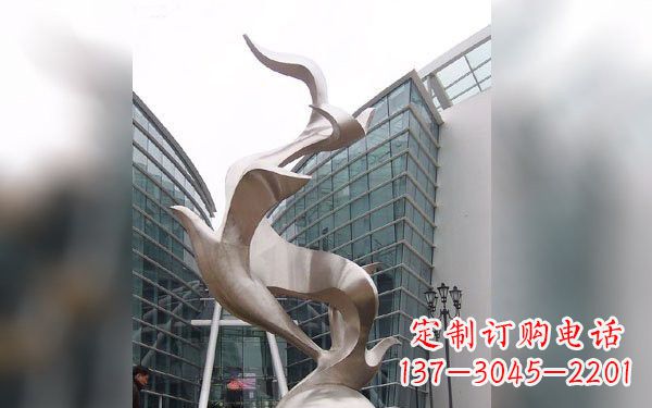周口不锈钢鸽子雕塑