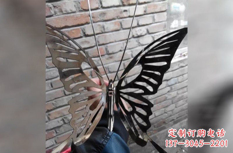 周口精美不锈钢蝴蝶雕塑