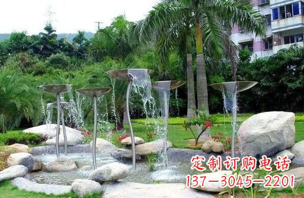 周口不锈钢喷泉雕塑艺术之美