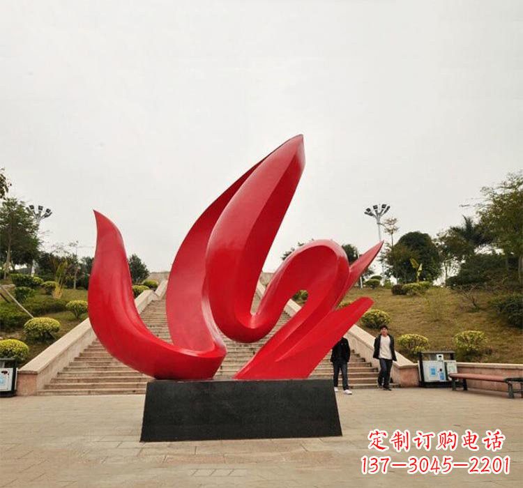 周口不锈钢火苗雕塑艺术之灵感