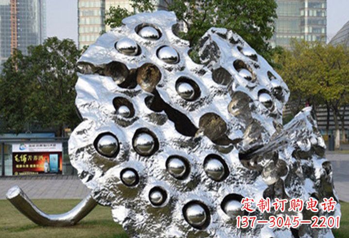 周口不锈钢莲蓬雕塑以美观与耐久性著称