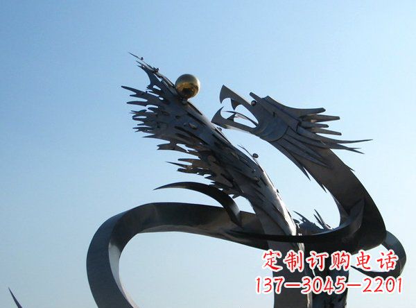 周口不锈钢动物雕塑——精美绝伦