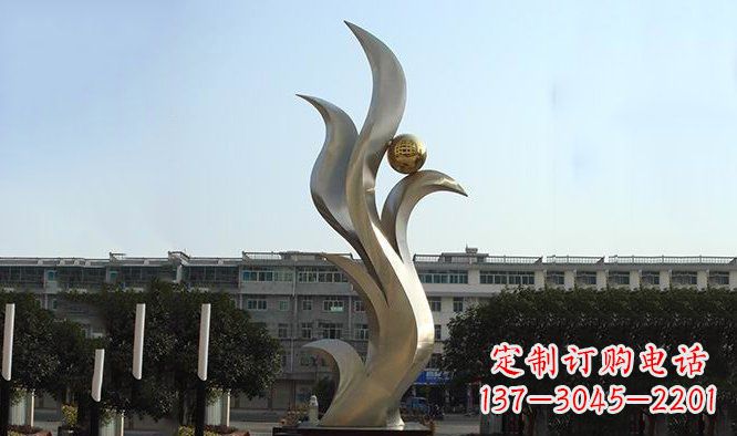 周口精美不锈钢凤凰雕塑