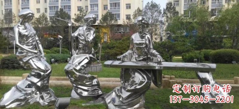 周口精致的不锈钢美女雕塑