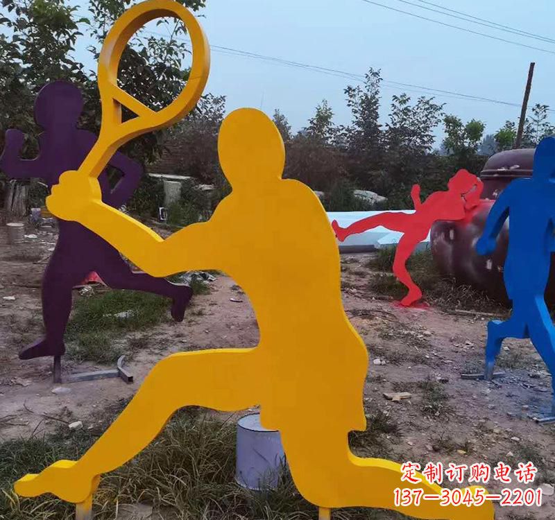 周口不锈钢羽毛球雕塑精致、经典、美观