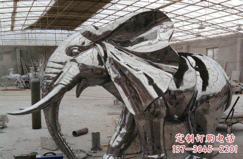 周口不锈钢大象传承与美的结合