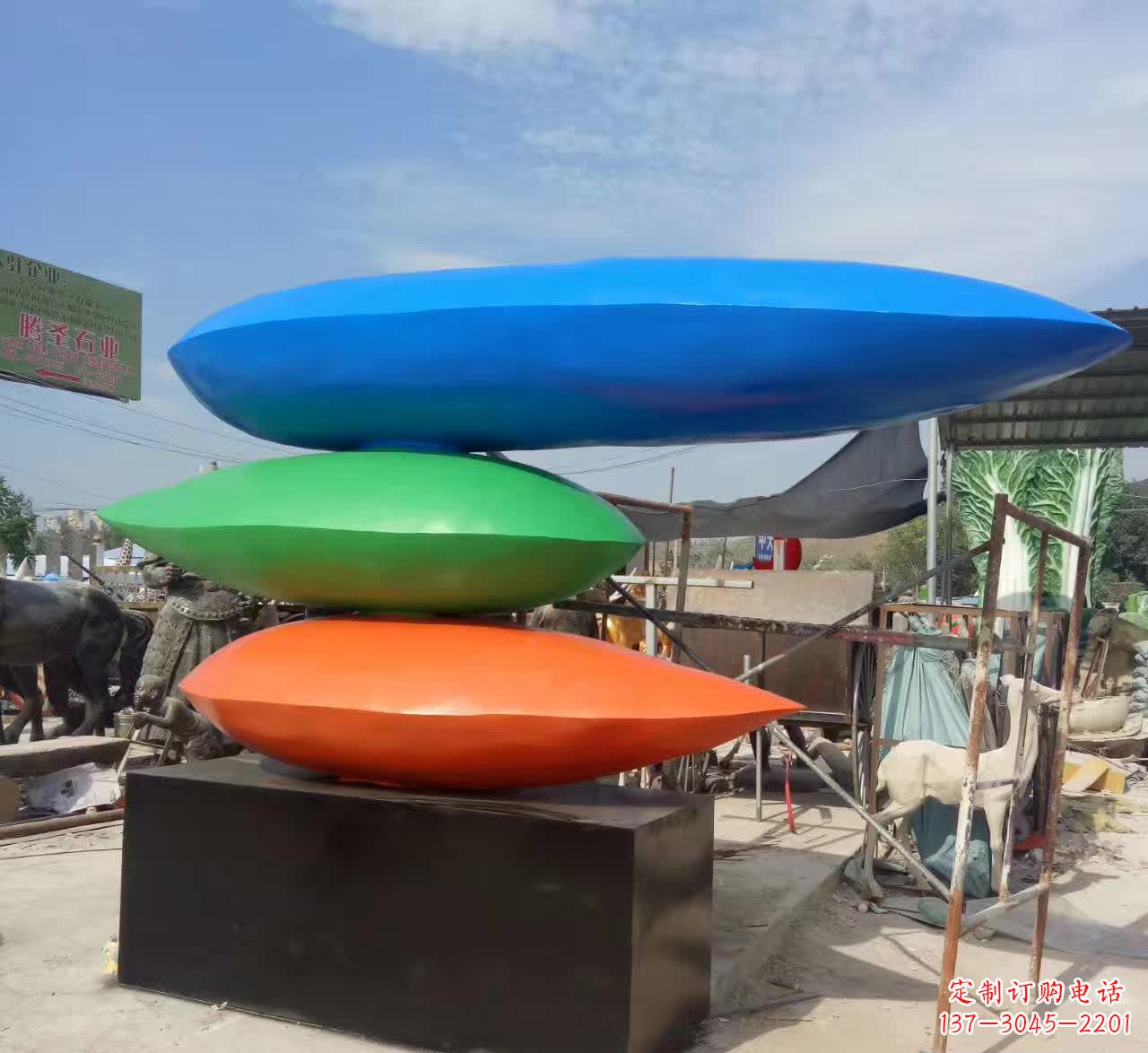 周口不锈钢罗汉雕塑缤纷色彩绚丽夺目