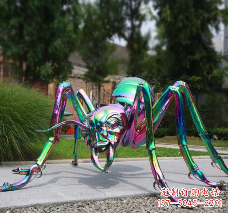 周口不锈钢蚂蚁雕塑精致的艺术作品
