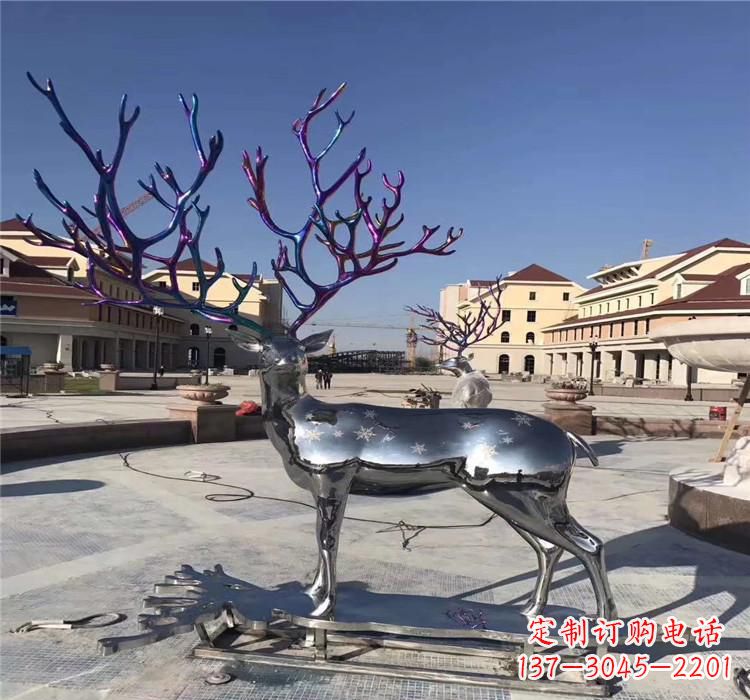 周口不锈钢动物雕塑精美绝伦