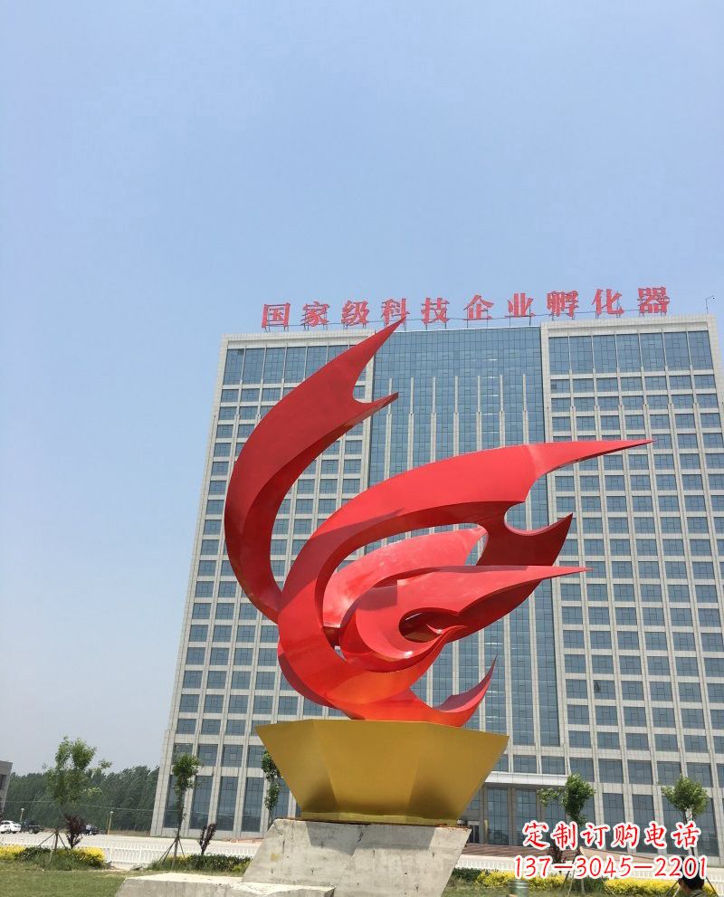 周口不锈钢凤凰雕塑222