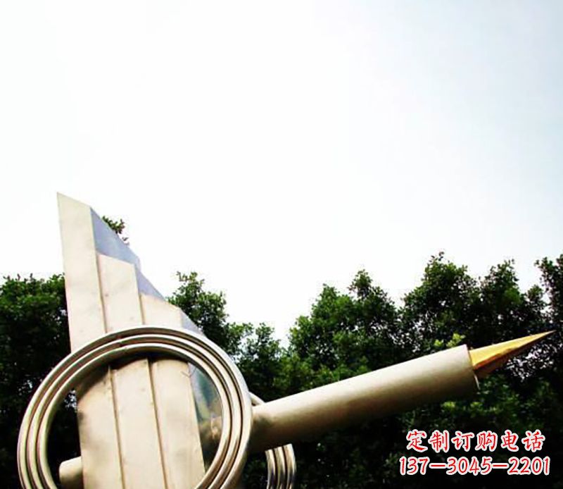 周口不锈钢钢笔雕塑把简单的钢笔变成艺术品