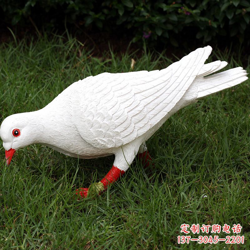 周口精致的不锈钢鸽子雕塑